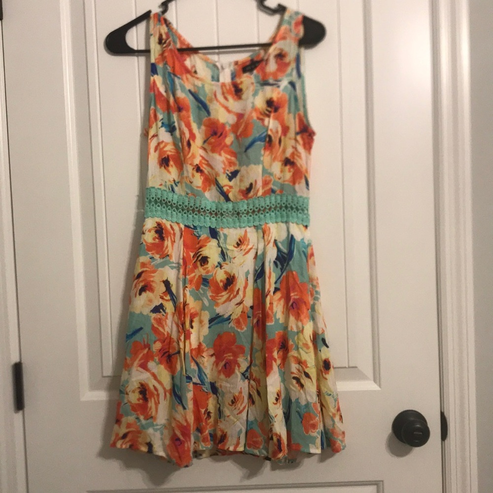 Floral sun dress